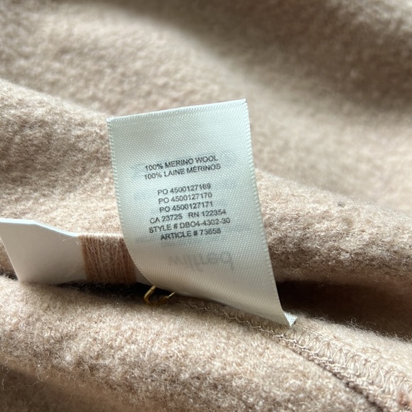 🔥WILFRED🔥 | Aritzia Charlize jacket in sandy beige 100% merino wool - Picture 14 of 15